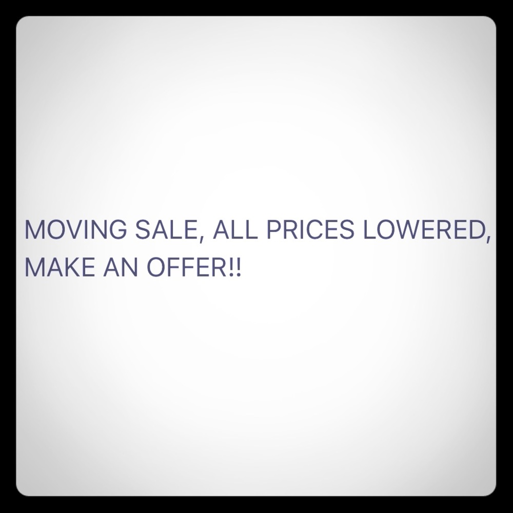 Moving sale make an offer today or bundle!